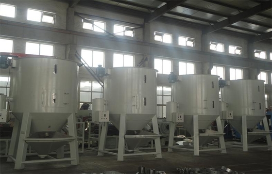 Vertical Stirring Plastic Mixer Machine For PP / PE / PET Granules Flakes
