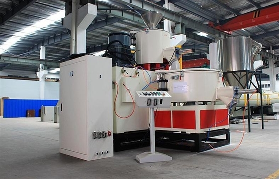 Horizontal / Vertical Plastic Mixer Machine For PET Powder Scrap