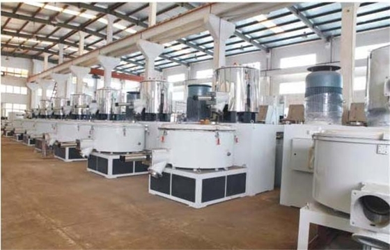 Horizontal / Vertical Plastic Mixer Machine For PET Powder Scrap