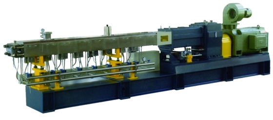4 Sections SJ45 16KW PVC Parallel Double Screw Extruder SJP Series