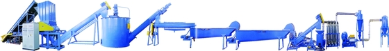PET Bottle Crushing Washing Recycling Machine with 350 - 2000kg / h