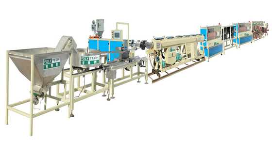 Drip Irrigation Pipe Plastic Extrusion Line / Machinery , Round Dripper 200 - 1000mm