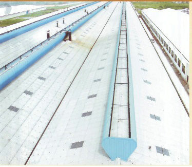 Twin-wall Hollow Roofing Sheet Plastic Extrusion Line , Co-extrusion Technology