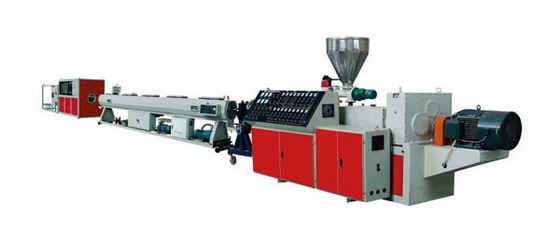 PVC Pipe Plastic Production line With Conical Twin Screw Extruder , SJZS51/105 80/156