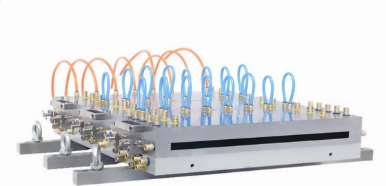 PVC / PE / WPC Plastic Profile Extrusion Line For Wide Door Plate