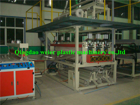 2100mm PC / PP Plastic Sheet Extrusion Line For Hollow Board , 300kg/h