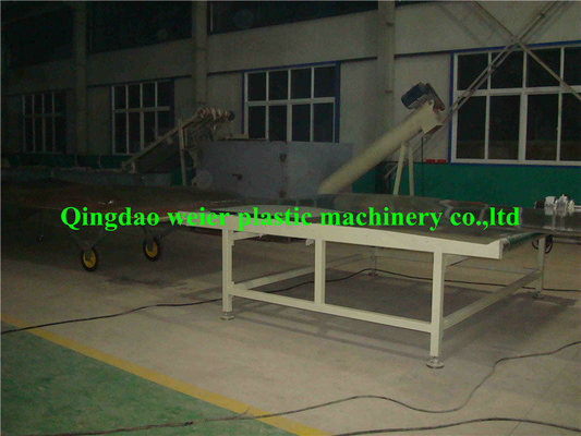 PC Plastic Hollow Sheet / Board Extrusion Line , Width 600 - 2200mm